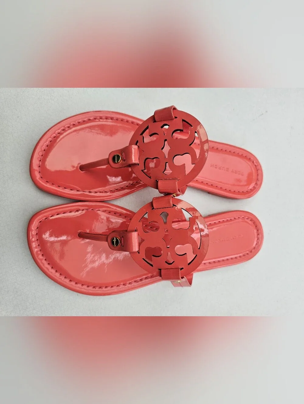 Tory Burch Miller Patent Thong Sandal